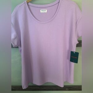 🎆SOLD 🎆Tommy John Women's Lavender waffle Short Sleeve Top
New with tags